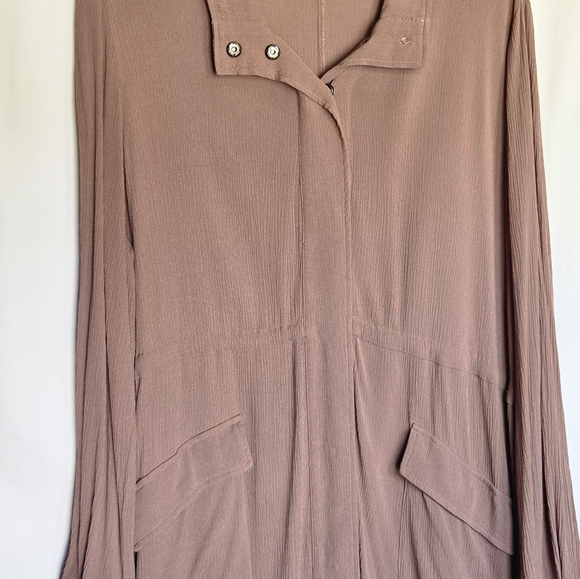 Torrid Dusty Pink Open Front Cardigan/Duster In A Pale Pink Size 0. - Picture 1 of 7